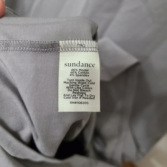 NWOT Sundance Journeys Joy Front Knot Dress Size XSmall in Titanium Color - Picture 8 of 8